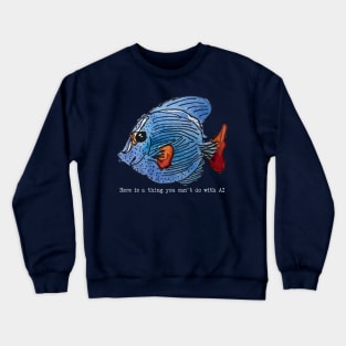 Here is a thing you can't do with AI Crewneck Sweatshirt